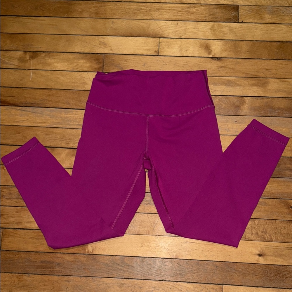 Lululemon Athletica Women's Magenta Leggings
